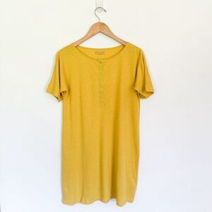 Yellow Women's Tunic Top